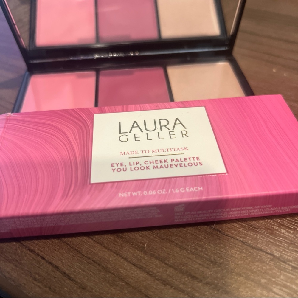 Laura Geller Pink Eye, Lip, Cheek Palette